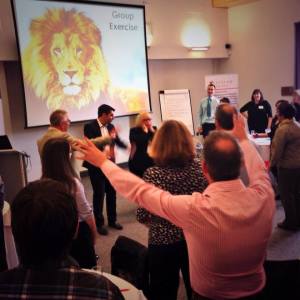 Leadership Delegates Doing Leadership Roar UK Keynote Oct 3 2014